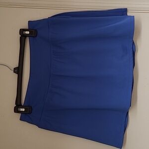 Beautiful blue w/open side skorts brand new.
